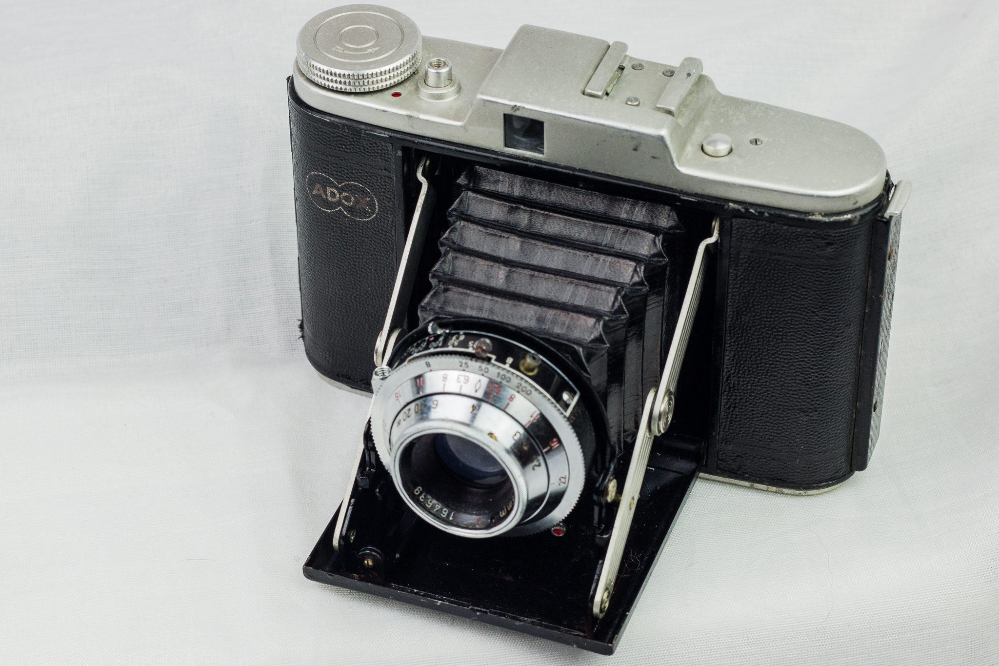 ADOX Golf ⅢA 革ケース付超希少コンパクトレンジファインダー 作例有